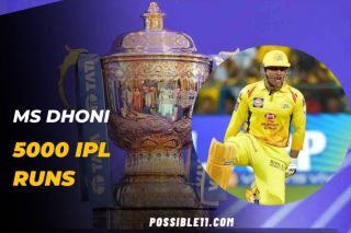 MS Dhoni completes 5000 runs in