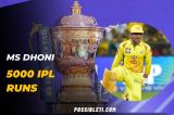 MS Dhoni completes 5000