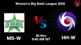 MS-W vs HH-W WBBL