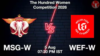 MSG-W vs WEF-W