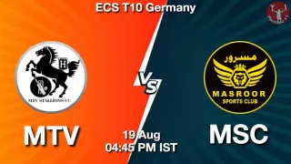 MTV vs MSC ECS T10 2025: