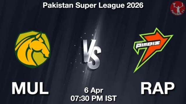 MUL vs RAP PSL 2026, Pitch Report,