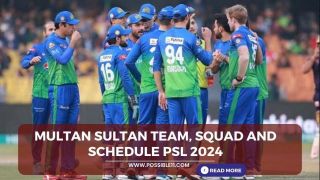 Multan Sultan team, squad and schedule