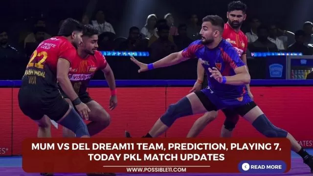 MUM vs DEL Dream11 Team, Prediction, Playing
