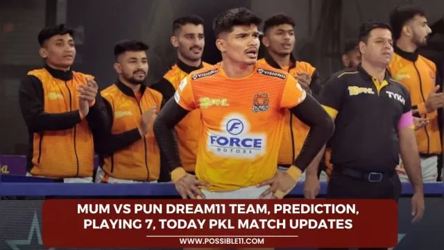 MUM vs PUN Dream11 Team, Prediction, Playing