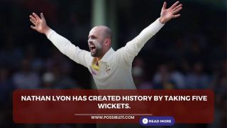 Nathan Lyon has created history by