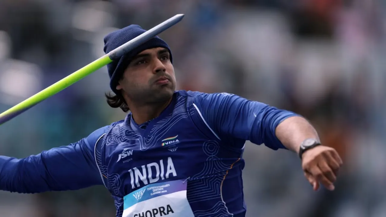 neeraj chopra cwg 2026