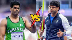 Neeraj Chopra vs Arshad Nadeem Picture