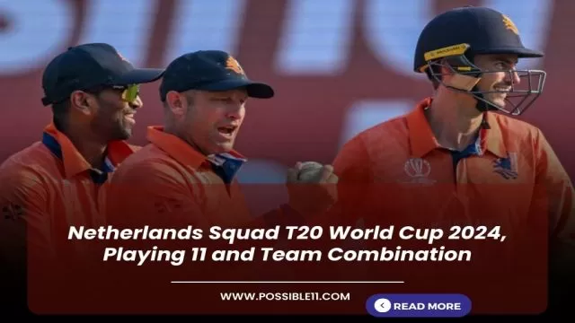 Netherlands Squad T20 World Cup 2024, Playing