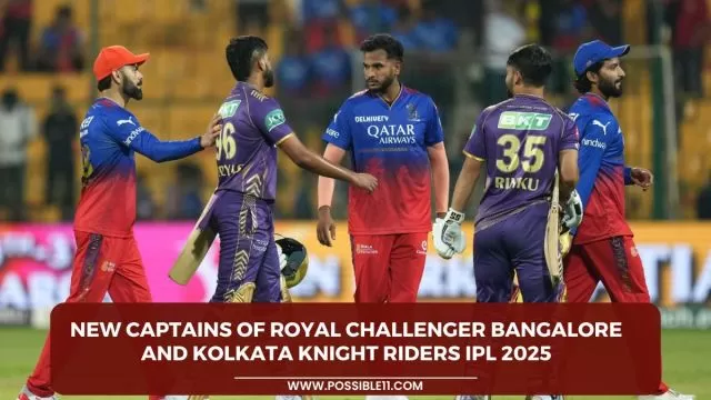 New captains of Royal challenger Bangalore and