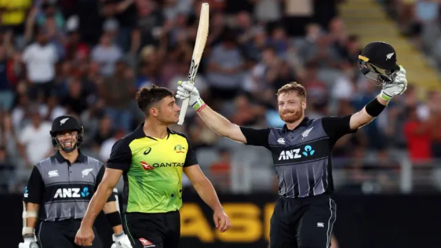 new zealand 243/6 vs australia (2018)