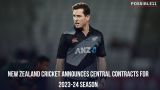 New Zealand Cricket announces