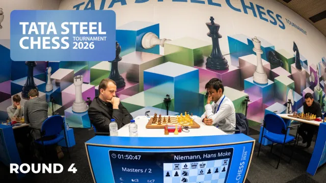 Niemann Shocks Tata Steel Chess With Bold