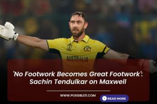 No Footwork Becomes Great Footwork: Sachin