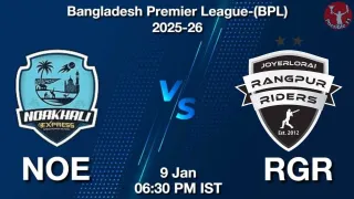 NOE vs RGR BPL 2025-26, Pitch