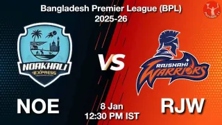 NOE vs RJW BPL 2025-26, Pitch