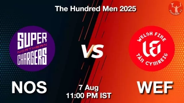 NOS vs WEF The Hundred 2025: Playing