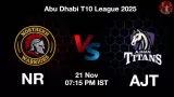 NR vs AJT, Pitch