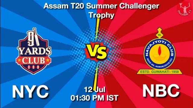 NYC vs NBC: Playing 11, Dream11 Team,