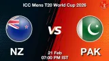 NZ vs PAK T20