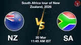 NZ vs SA 3rd
