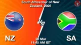NZ vs SA 4th