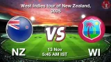 NZ vs WI 5th