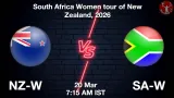 NZ-W vs SA-W 3rd