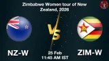 NZ-W vs ZIM-W 1st