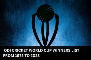 ODI Cricket World Cup Winners List