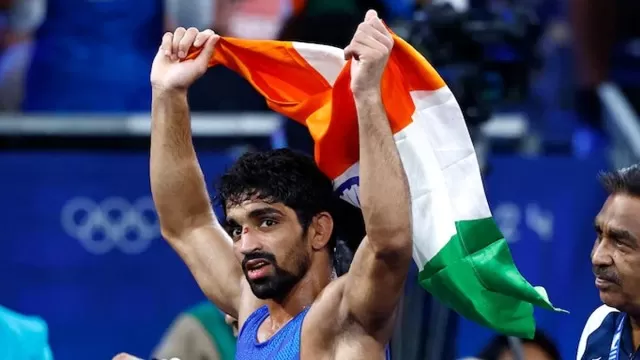 Olympic Medalist Aman Sehrawat Suspended 1 Year