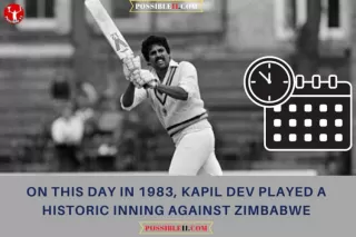 On this day in 1983 Kapil