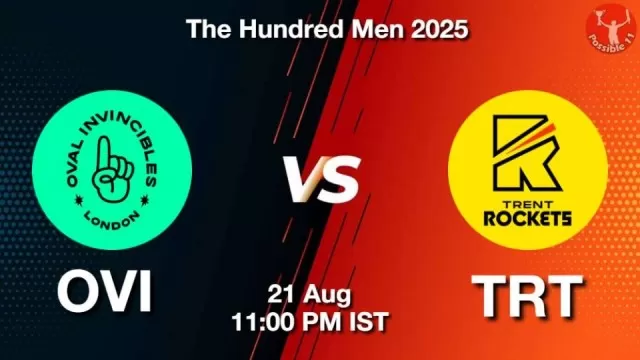 OVI vs TRT The Hundred 2025: Playing