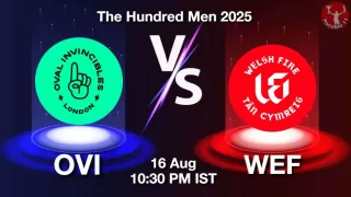 OVI vs WEF The Hundred 2025: