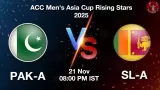 PAK-A vs SL-A, Pitch Report, Head to Head, Playing 11, AI Prediction