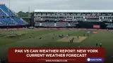 PAK vs CAN Weather