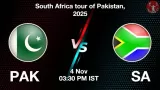 PAK vs SA 1st