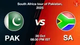 PAK vs SA 1st