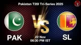 PAK vs SL 3rd