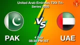 PAK vs UAE 5th