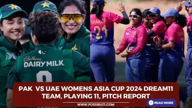 PAK vs UAE Womens Asia Cup 2024
