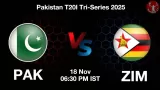 PAK vs ZIM 1st