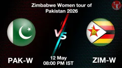 PAK-W vs ZIM-W 1st T20I, Picture