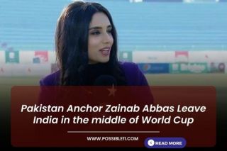 Pakistan Anchor Zainab Abbas Leave India