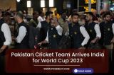 Pakistan Cricket Team Arrives