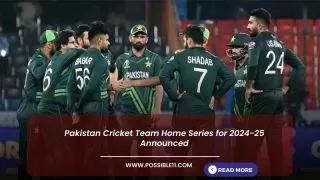 Pakistan Cricket Team Home Series for