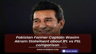 Pakistan Former Captain Wasim Akram Statement