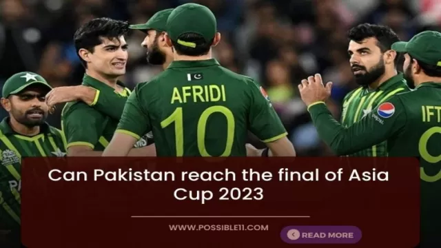 Pakistan have a chance to qualify for