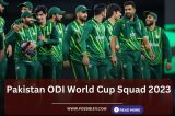 Pakistan ODI World Cup