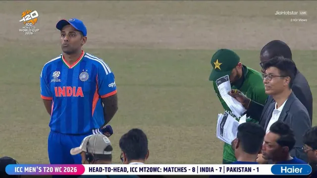 Pakistan won the toss and bowled first: